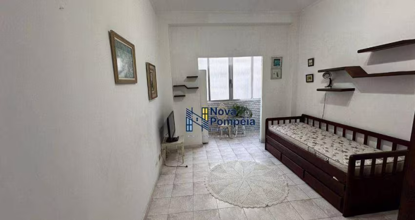 Kitnet com 1 dormitório à venda, 30 m² por R$ 290.000,00 - Boqueirão - Santos/SP