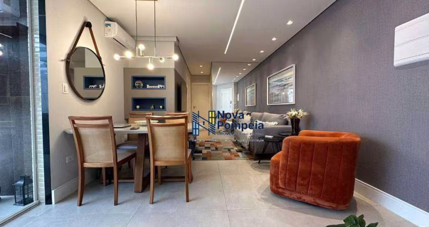 Apartamento Garden com 2 dormitórios à venda, 145 m² por R$ 1.720.000,00 - Gonzaga - Santos/SP