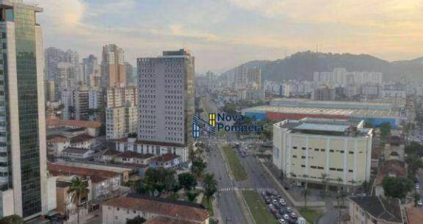 Apartamento com 3 dormitórios, 80 m² - venda por R$ 900.000 ou aluguel por R$ 5.500/mês - Gonzaga - Santos/SP