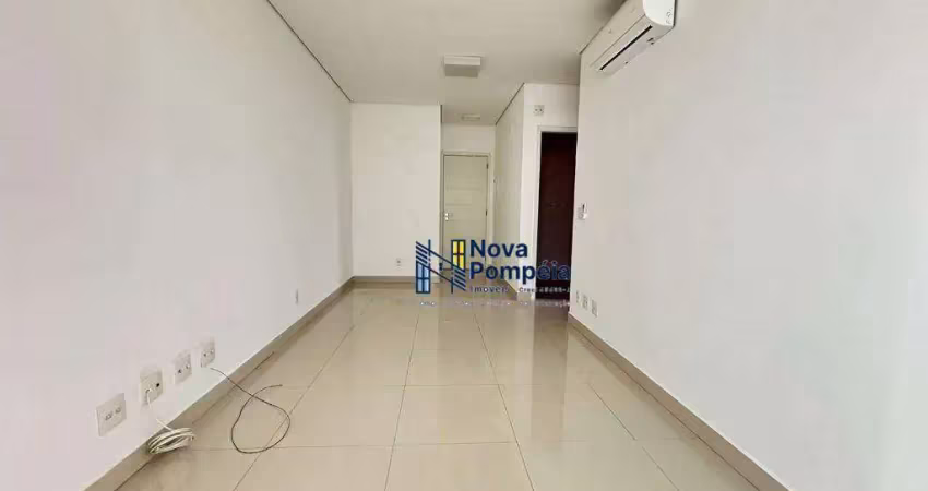 Apartamento com 1 dormitório à venda, 54 m² por R$ 660.000,00 - Pompéia - Santos/SP