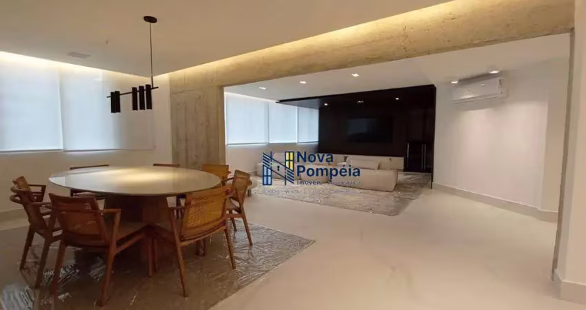 Apartamento com 3 dormitórios à venda, 223 m² por r$ 2.590.000,00 - boqueirão - santos/sp
