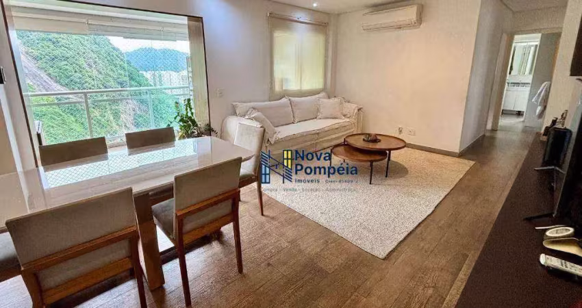 Apartamento com 3 dormitórios à venda, 98 m² por r$ 945.000,00 - marapé - santos/sp