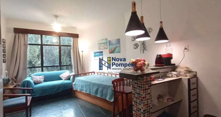Apartamento com 1 dormitório para alugar, 41 m² por r$ 3.000,02/mês - itararé - são vicente/sp