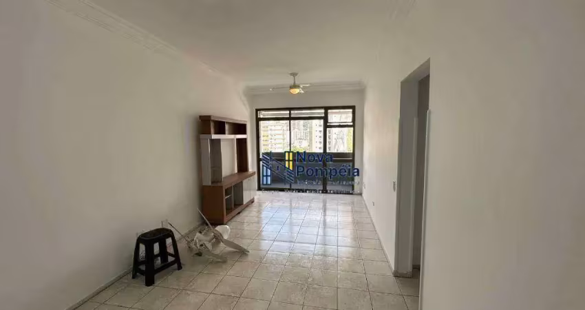 Apartamento com 3 dormitórios para alugar, 100 m² por r$ 4.500/mês - pompéia - santos/sp