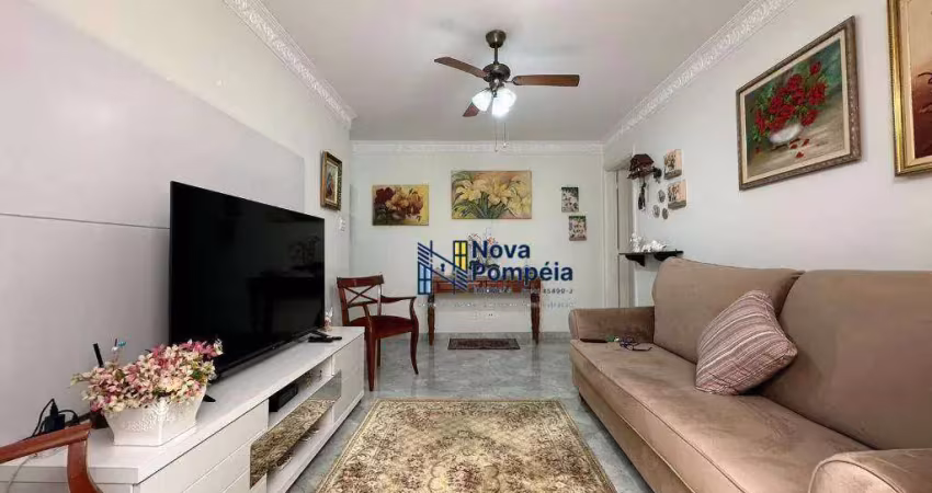 Apartamento com 2 dormitórios à venda, 75 m² por r$ 650.000,00 - gonzaga - santos/sp