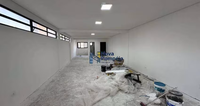 Sala para alugar, 140 m² por r$ 8.000/mês - ponta da praia - santos/sp