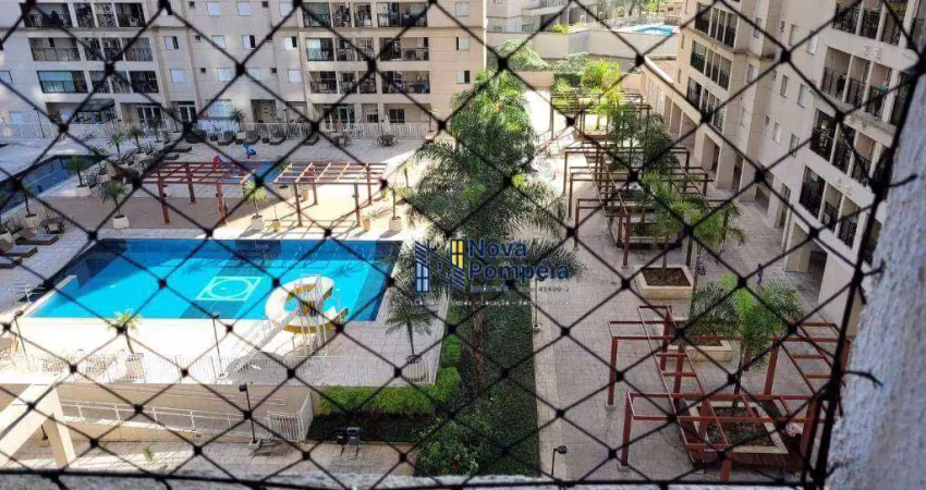Apartamento com 2 dormitórios para alugar por R$ 4.000,02/mês - Marapé - Santos/SP