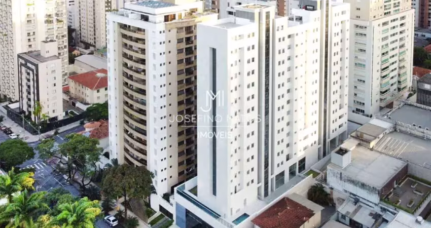 Apartamento 3 quartos  alto padrão em lourdes - belo horizonte/mg- 89m² por r$ 1.385.000,00