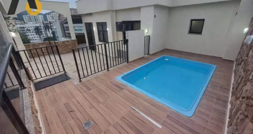 Cobertura com 3 dormitórios à venda, 208 m² por r$ 1.050.000,00 - freguesia de jacarepaguá - rio de janeiro/rj