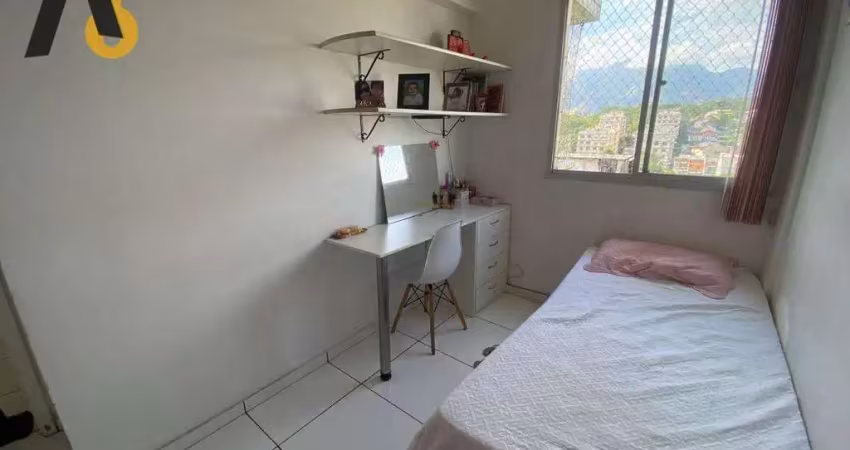 Apartamento com 3 dormitórios à venda, 77 m² por r$ 350.000,00 - pechincha - rio de janeiro/rj