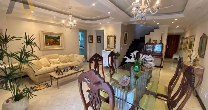 Cobertura com 4 dormitórios à venda, 185 m² por r$ 590.000,00 - freguesia de jacarepaguá - rio de janeiro/rj