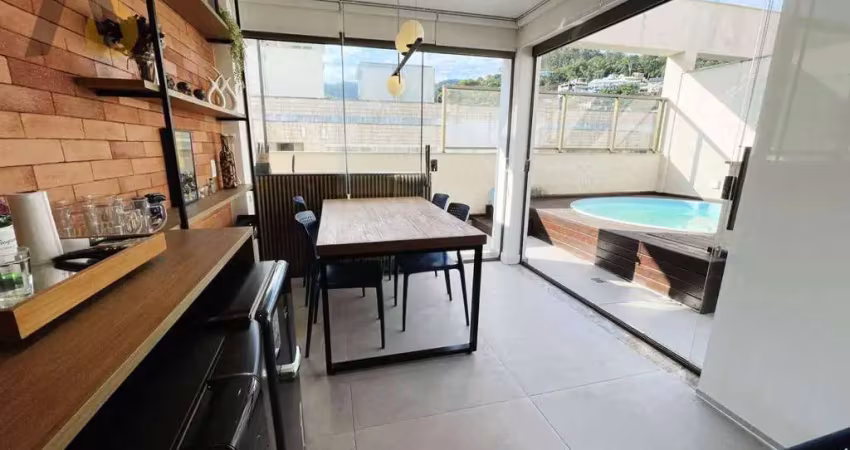 Cobertura com 3 dormitórios à venda, 155 m² por r$ 785.000,00 - freguesia de jacarepaguá - rio de janeiro/rj