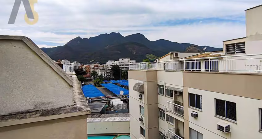 Cobertura com 4 dormitórios à venda, 143 m² por r$ 790.000 - freguesia de jacarepaguá - rio de janeiro/rj
