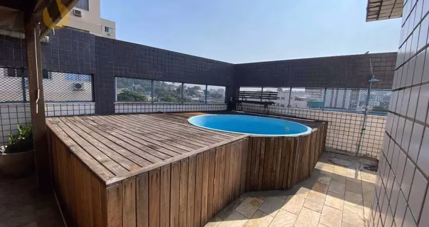 Cobertura com 4 dormitórios à venda, 238 m² por r$ 890.000,00 - freguesia de jacarepaguá - rio de janeiro/rj