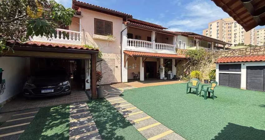 Casa com 3 dormitórios à venda, 299 m² por r$ 785.000,00 - freguesia (jacarepaguá) - rio de janeiro/rj