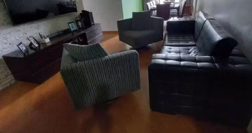 Excelente apartamento, 3 quartos , uma suíte. 126 m². área de lazer completa.