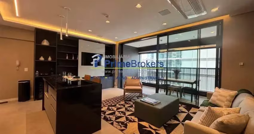 Apartamento com 1 quarto para alugar na Avenida Roque Petroni Júnior, Jardim das Acacias, São Paulo