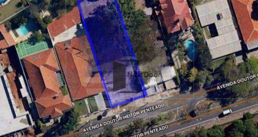 Terreno à venda, 1350 m² por R$ 3.685.000,00 - Taquaral - Campinas/SP