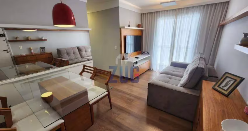 Apartamento à venda em campinas, swift, com 2 quartos, com 52 m², condomínio visione residence