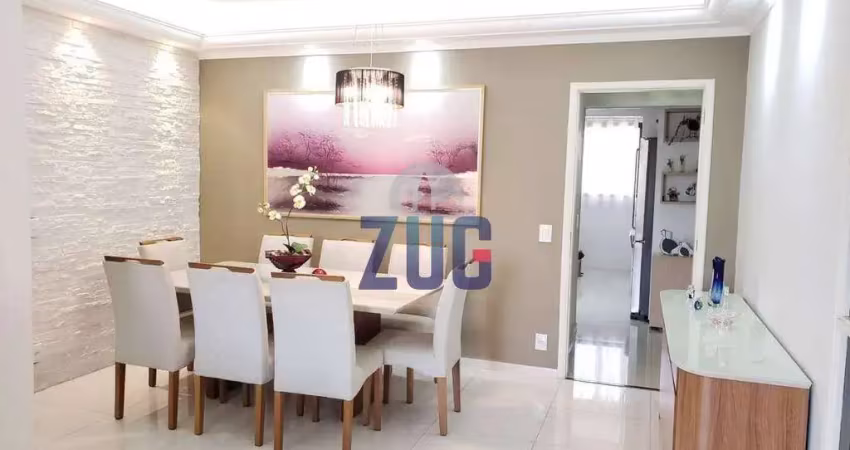 Apartamento à venda em Valinhos, Chácaras Alpina, com 3 quartos, com 108 m²
