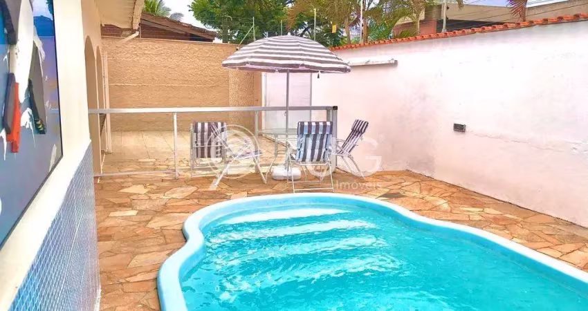 Casa à venda em guarujá, jardim virgínia, com 3 suítes, com 300 m²
