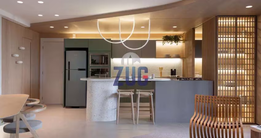 Apartamento na planta no condomínio tay – 75m², 2 dormitórios, varanda gourmet – campinas/sp