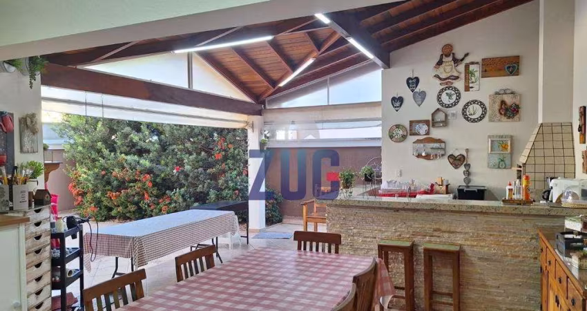 Sobrado à venda em valinhos, jardim américa ii, com 3 quartos, com 223 m²