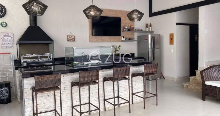 Sobrado à venda em campinas, parque da figueira, com 3 quartos, com 175 m²