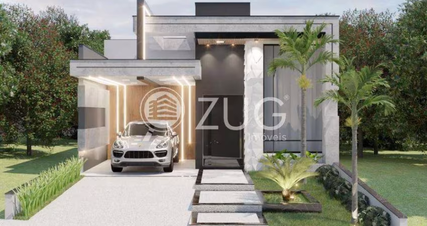 Casa à venda em Indaiatuba, Vila Rubens, com 3 suítes, com 140 m², PARK GRAN RESERVE