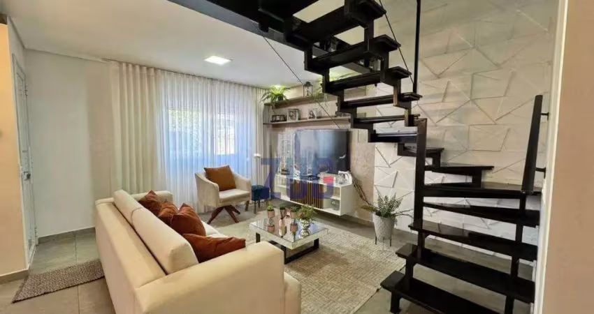 Sobrado à venda em valinhos, jardim santa helena, com 3 quartos, com 95 m²
