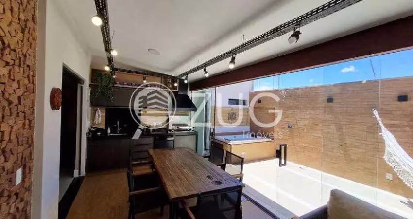 Sobrado à venda em campinas, parque rural fazenda santa cândida, com 3 quartos, com 154.54 m²