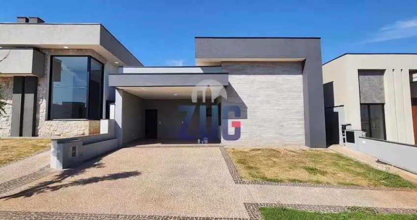 Casa à venda em paulínia, parque brasil 500, com 3 suítes, com 213.33 m², residencial santorini