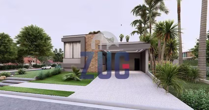 Casa à venda em paulínia, parque brasil 500, com 3 suítes, com 220.75 m², residencial santorini