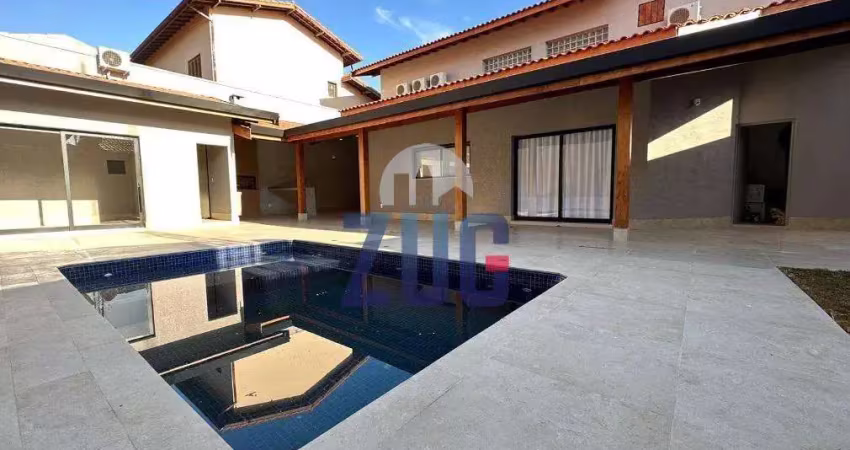 Sobrado à venda em paulínia, jardim de itapoan, com 4 suítes, com 396.06 m²
