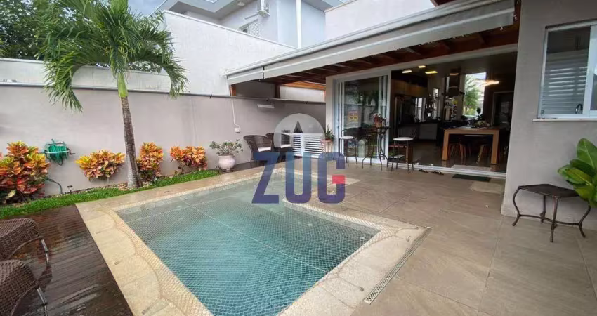 Casa à venda em campinas, swiss park, com 3 suítes, com 210 m², swiss park - baden