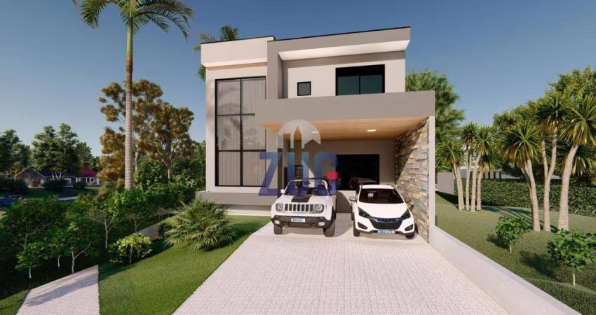 Sobrado à venda em Paulínia, Vila Monte Alegre, com 3 suítes, com 176.16 m², Terras da Estância