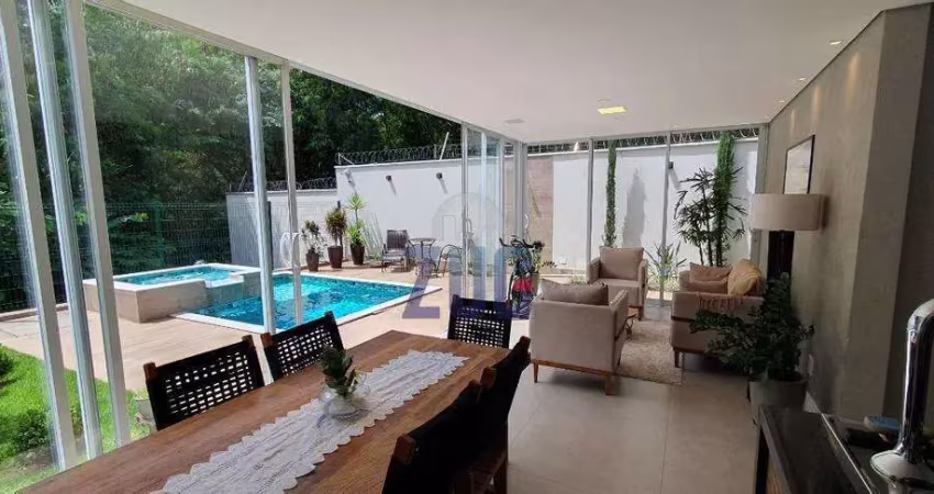 Sobrado à venda em valinhos, roncáglia, com 3 quartos, com 124 m², bella guarda del bosco