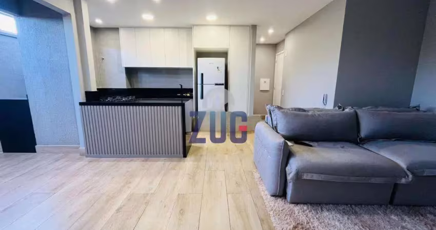 Apartamento à venda em valinhos, jardim novo horizonte, com 2 quartos, com 55 m²