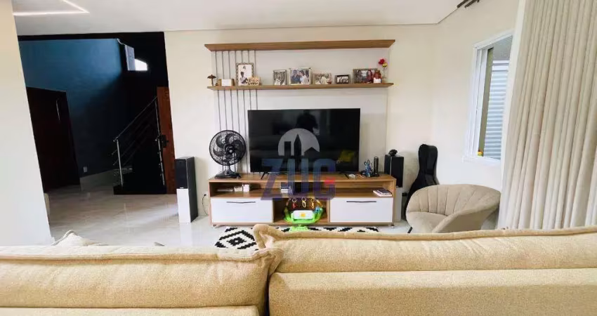 Sobrado à venda em valinhos, roncáglia, com 3 quartos, com 277 m²