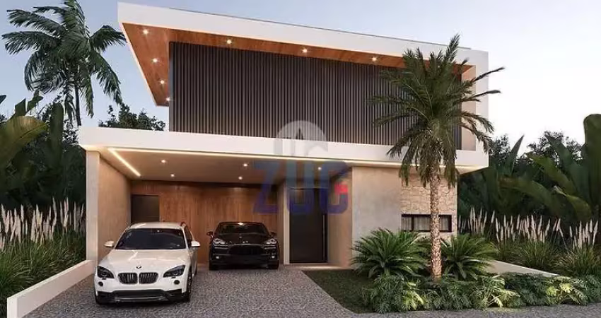 Sobrado à venda em paulínia, parque brasil 500, com 3 suítes, com 366.05 m², residencial santorini