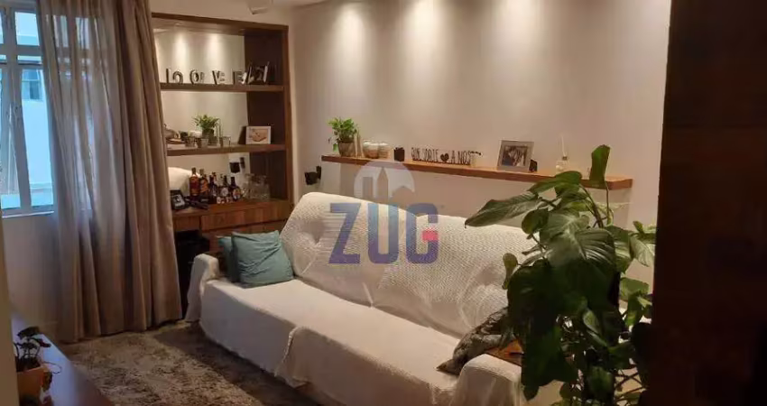 Apartamento à venda em campinas, vila itapura, com 2 quartos, com 73 m², edifício bertioga