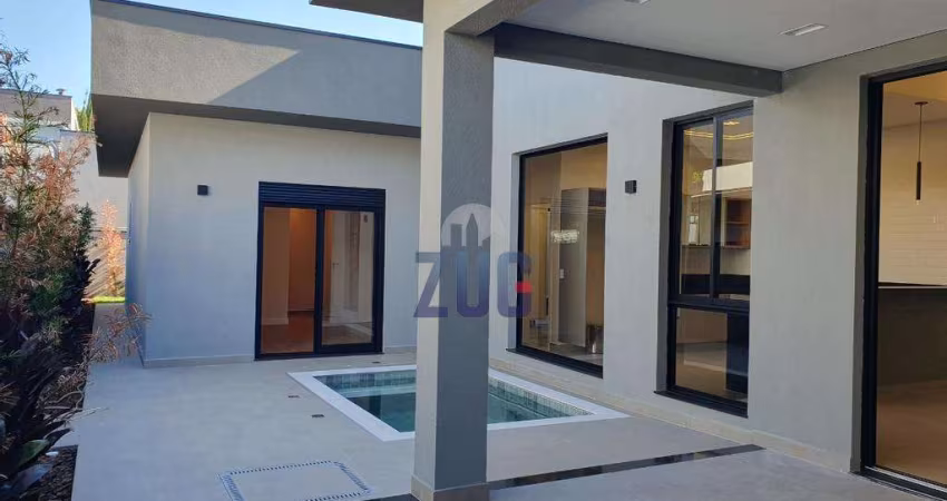 Casa à venda em Valinhos, Residencial Santa Maria, com 3 suítes, com 201 m²