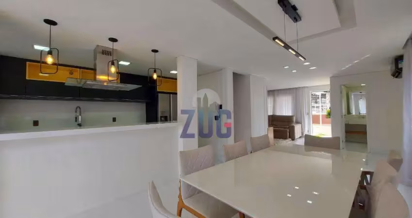 Sobrado à venda em campinas, loteamento alphaville campinas, com 3 quartos, com 150 m²