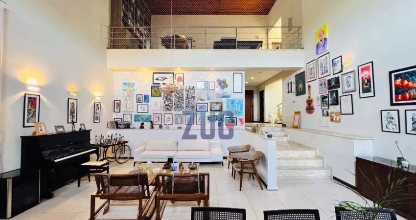 Sobrado para alugar em Campinas, Alphaville Dom Pedro, com 4 suítes, com 420 m²