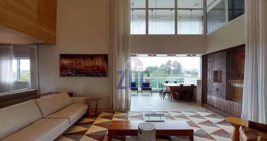 Apartamento à venda e para alugar em campinas, taquaral, com 3 suítes, com 189 m²