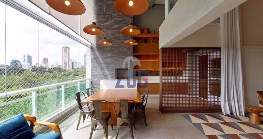 Apartamento à venda e para alugar em Campinas, Taquaral, com 3 suítes, com 189 m²