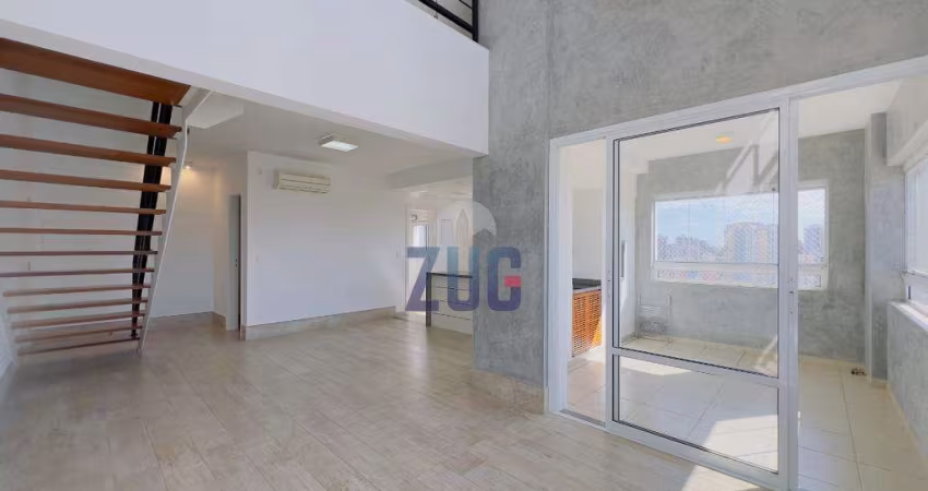 Apartamento Duplex para alugar em Campinas, Cambuí, com 2 suítes, com 104 m², The One Loft