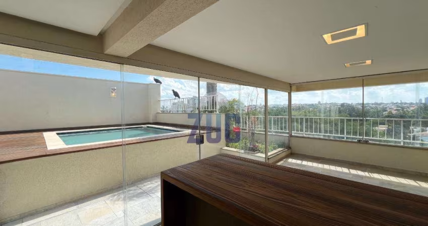 Cobertura à venda e para alugar em Campinas, Fazenda São Quirino, com 4 suítes, com 400 m²