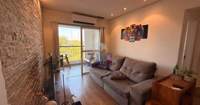 Apartamento à venda em campinas, vila ipê, com 2 quartos, com 67 m², condomínio resort brisa da mata