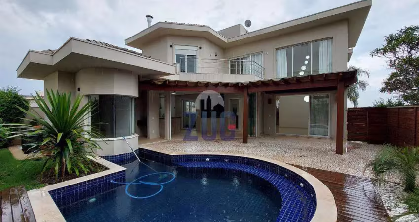 Sobrado à venda e para alugar em paulínia, jardim ypê, com 3 suítes, com 340 m²
